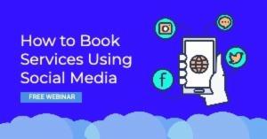 How to Book Services Using Social Media
