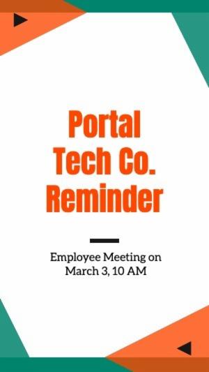 PortalTech Co.Reminder