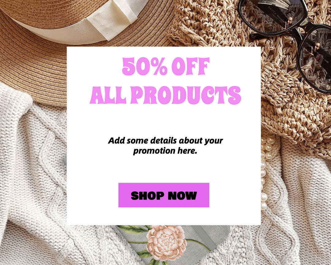 50% OFFALL PRODUCTS