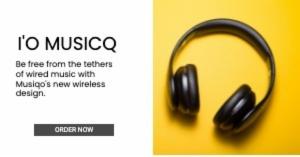 Be free from the tethers of wired music with Musiqo's new wireless design.