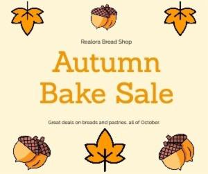 Autumn Bake Sale