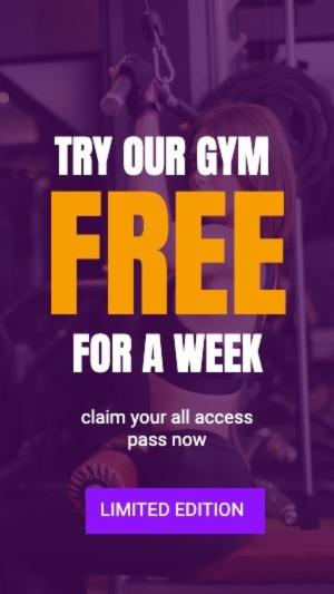 TRY OUR GYM