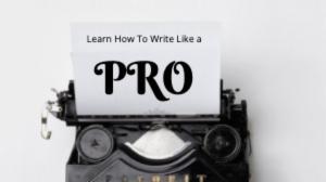 Learn How To Write Like a