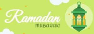 Ramadan MUBARAK!