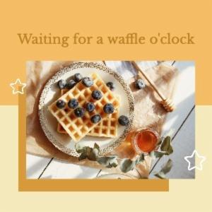 Waiting for a waffle o'clock