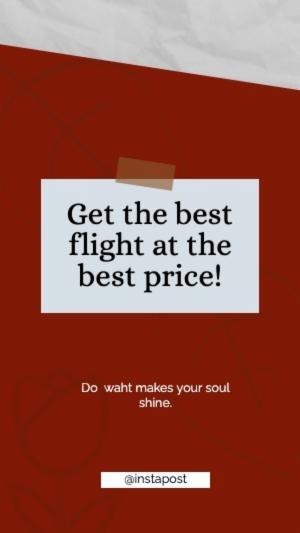 Get the best flight at the best price!