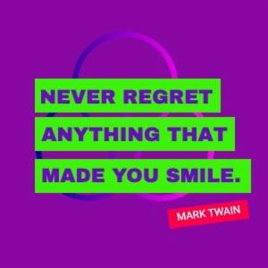 NEVER REGRET