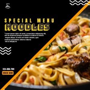 NOODLES SPECIAL MENU