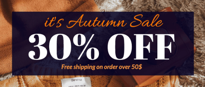 it's Autumn Sale